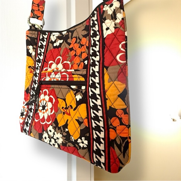 Vera Bradley Hipster Crossbody Bag Floral NWT Retired - Picture 4 of 11